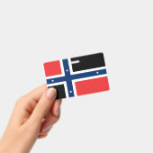 Drapeau de l'île de Bouvet Badge (Manuel / portable)