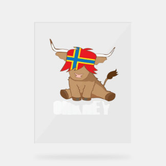 Drapeau de l'île d'Orkney cadeau écossais coupe de