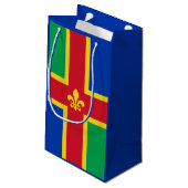 Drapeau de Lincolnshire petit sac cadeau (Dos Angle)