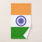 Drapeau de l'Inde (Serviette à main)