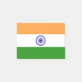 Drapeau de l'Inde Post-it® Notes (Devant)