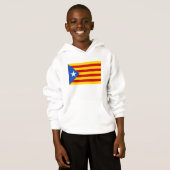 Drapeau de l'indépendance catalane "L'Estelada Bla (Devant entier)