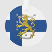 Drapeau de lion finlandais (dos)