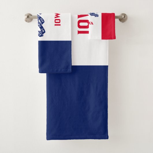 Drapeau de l'Iowa (En situation)