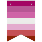 Drapeau de lipstick Lesbian Pride (Premier drapeau)