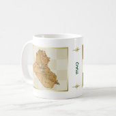 Drapeau de l'Irak + Tasse de carte (Devant gauche)
