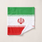 Drapeau de l'Iran (Gant de toilette)