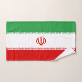 Drapeau de l'Iran (Serviette à main)