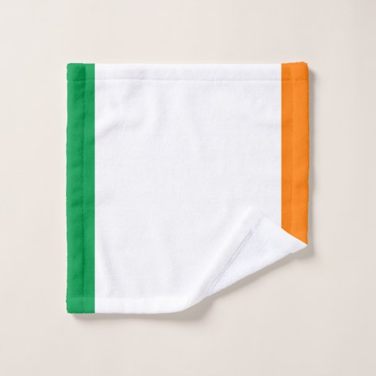 Drapeau de l'Irlande (Gant de toilette)