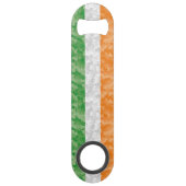 Drapeau de l'Irlande avec motif shamrock (Dos)