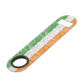Drapeau de l'Irlande avec motif shamrock (Dos Angle)