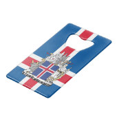 Drapeau de l'Islande (Devant Angle)