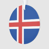 Drapeau de l'Islande (devant)