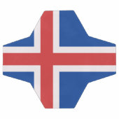 Drapeau de l'Islande (Plat)