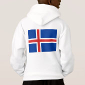Drapeau de l'Islande (Dos)