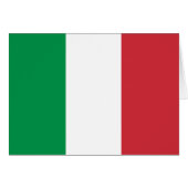Drapeau de l'Italie (Devant horizontal)