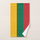 Drapeau de Lituanie (Serviette à main)