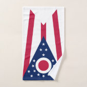Drapeau de l'Ohio (Serviette à main)