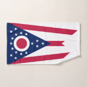 Drapeau de l'Ohio (Serviette à main)
