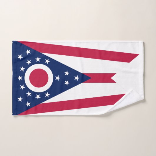 Drapeau de l'Ohio (Serviette à main)