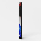 Drapeau de l'Ohio; Coque iPhone 5 à look métal (Dos/Gauche)