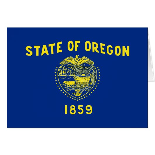 Drapeau de l'Oregon (Devant horizontal)