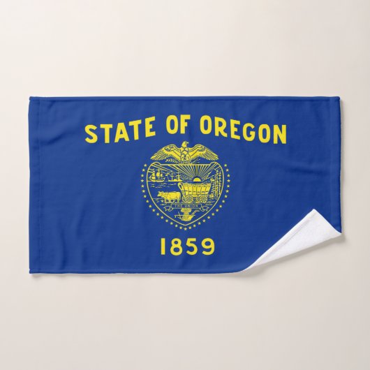Drapeau de l'Oregon (Serviette à main)