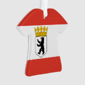 Drapeau de l'ornement de Berlin (devant)