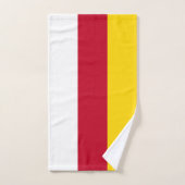 Drapeau de l'Ossétie du Nord (Serviette à main)