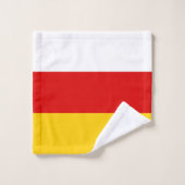 Drapeau de l'Ossétie du Sud (Gant de toilette)