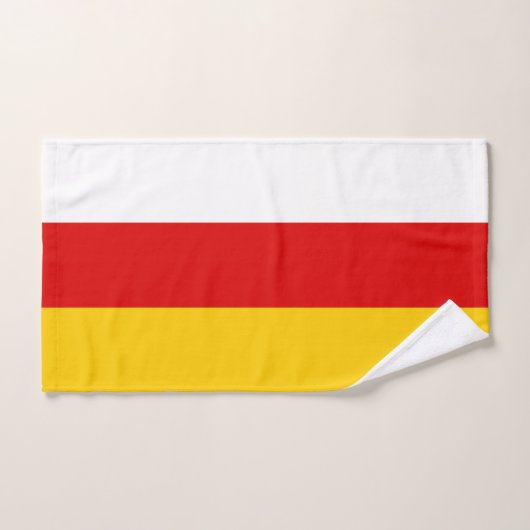 Drapeau de l'Ossétie du Sud (Serviette à main)