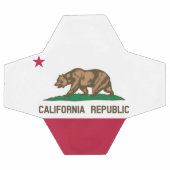 Drapeau de l'ours de Californie : État de Cali Gol (Plat)