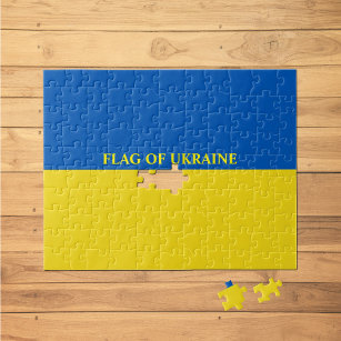 Drapeau de l'Ukraine 8"x10" Jigsaw Puzzle