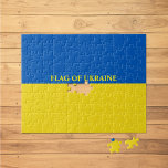 Drapeau de l'Ukraine 8"x10" Jigsaw Puzzle<br><div class="desc">Ukraine Drapeau dans les couleurs du produit de conception bleu et jaune. ⭐ PERSONNALISEZ ce modèle avec vos oeuvres. ⭐ MODIFIEZ-le pour apporter d'autres modifications. ⭐ TRANSFÉREZ cette conception à n'importe quel produit. Visitez tous mes magasins à bit.ly/SandyspiderStores (couper et coller).</div>