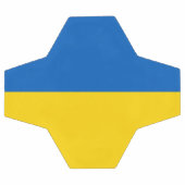 Drapeau de l'Ukraine balle de football (Plat)