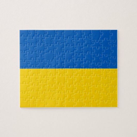 Drapeau de l'Ukraine - Puzzle photo (Horizontal)