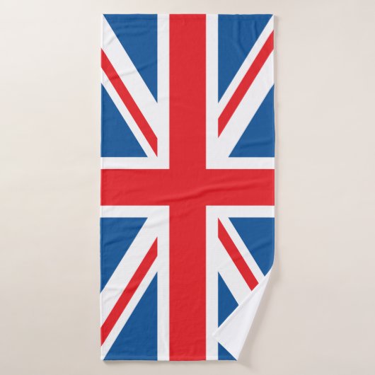 Drapeau de l'Union britannique (Union Jack) (Serviette de bain)