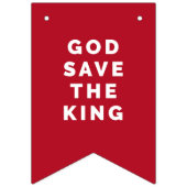 Drapeau de l'Union Jack britannique "Dieu sauve le (Deuxième drapeau)