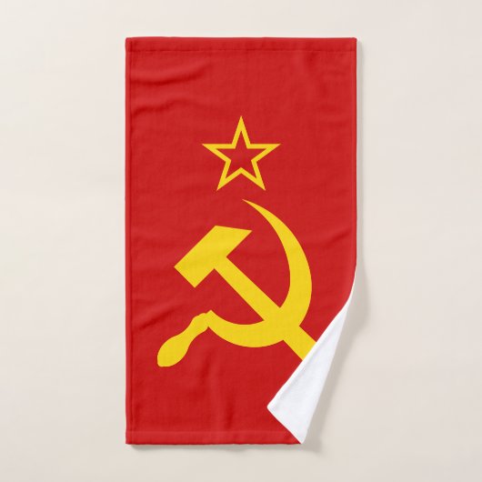 Drapeau de l'URSS - Drapeau de l'Union soviétique (Serviette à main)