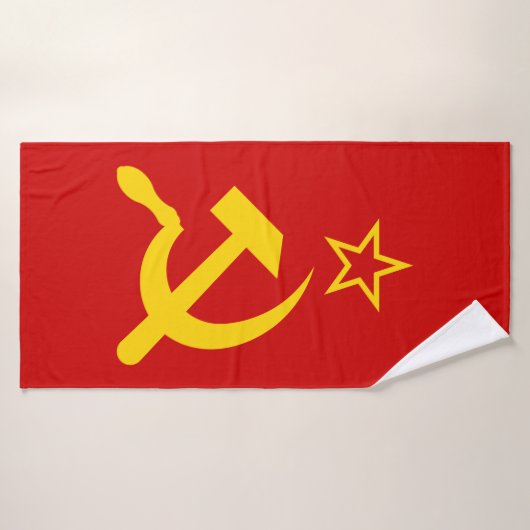 Drapeau de l'URSS - Drapeau de l'Union soviétique (Serviette de bain)