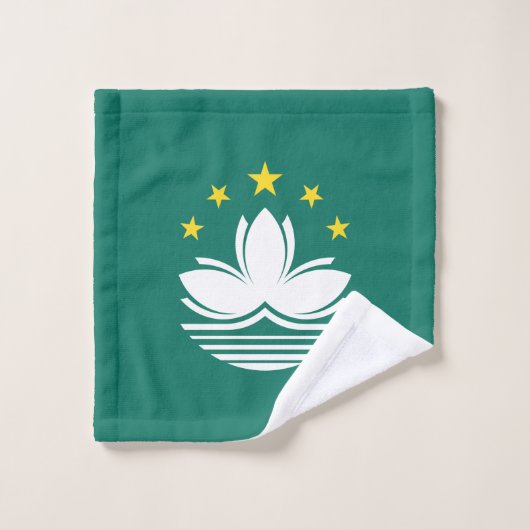 Drapeau de Macao (Gant de toilette)