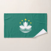 Drapeau de Macao (Serviette à main)