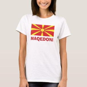 Drapeau de Macédoine Maqedoni T-Shirt