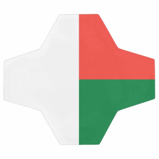 Drapeau de Madagascar (Plat)