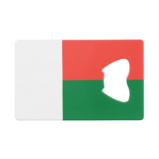 Drapeau de Madagascar (Devant (Horizontal))