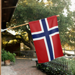 Drapeau De Maison Norvège