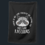 Drapeau De Maison Raccoon<br><div class="desc">Raccoon</div>