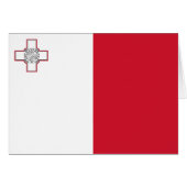 Drapeau de Malte (Devant horizontal)