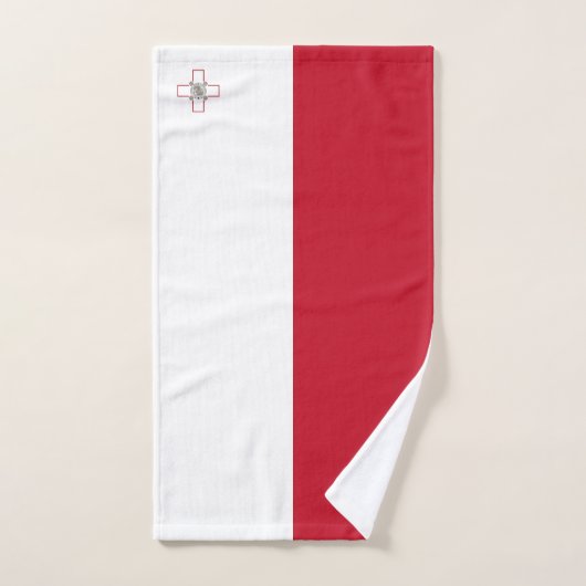 Drapeau de Malte (Serviette à main)