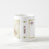 Drapeau de Malte + Tasse de carte (Centre)